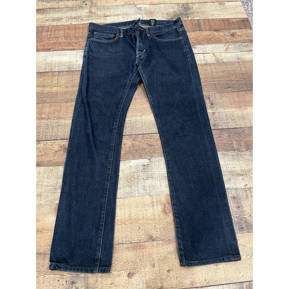 John Varvatos USA Bowery Slim Straight‎ Jeans Men Sz 32 Button Fly (2020)